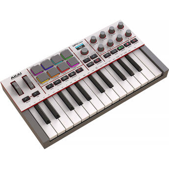 Akai Professional MPK Mini IV 25-Key MIDI Controller (Gray)