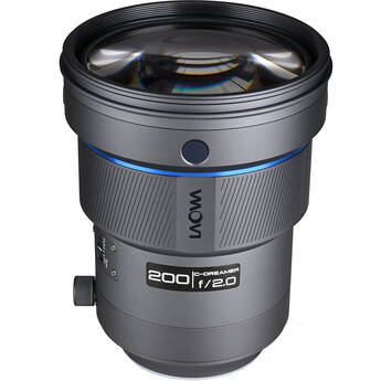 Venus Optics 200mm f/2 AF FF Telephoto Prime Lens (Canon EF, Gray)