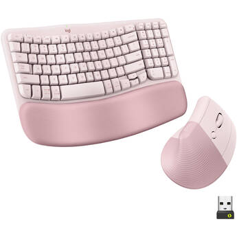 Logitech Wave Keys and Lift Combo (Rose)