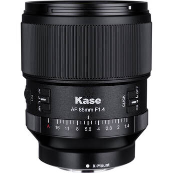 Kase 85mm f/1.4 AF Lens (FUJIFILM X)