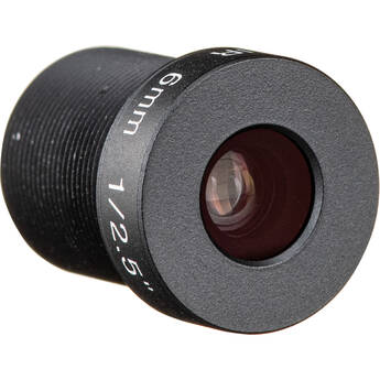 Axis Communications M12-Mount 6mm Fixed Focal Lens (4-Pack)