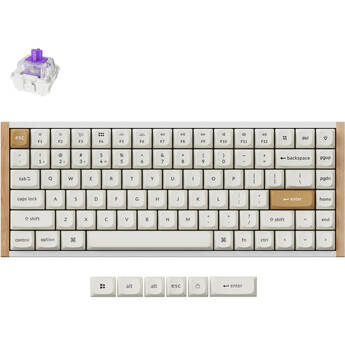 Keychron K2 HE Wireless Magnetic Switch Keyboard (Special Edition, White)