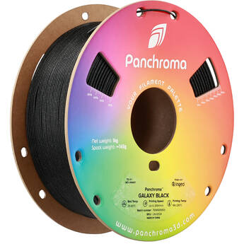 Polymaker Panchroma Galaxy PLA Filament (1kg, Black)