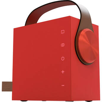 Morel Biggie Portable Bluetooth Speaker (Ruby Red)