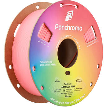 Polymaker Panchroma Luminous PLA Filament (1kg, Luminous Pink)