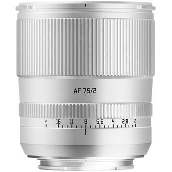 TTArtisan AF 75mm f/2 Lens (Sony E, Silver)