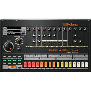 Roland TR-808 Lifetime Key Software Rhythm Composer Plug-In