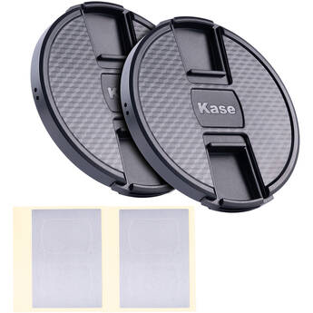 Kase Snap-On Lens Cap (55mm, 2-Pack)