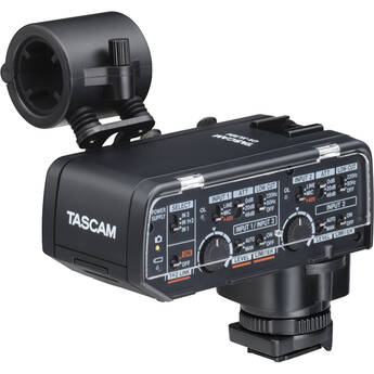 TASCAM CA-XLR2d-N XLR Microphone Adapter Kit for Nikon Cameras