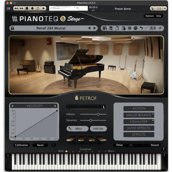 Pianoteq 9 Stage Virtual Piano and Instrument Suite Plug-In