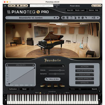 Pianoteq 9 PRO Virtual Piano and Instrument Suite (Upgrade from Standard)