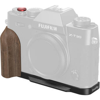 SmallRig L-Shaped Wooden Grip for FUJIFILM X-T30 Series (Black)