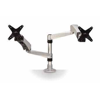 3M MA265S Adjustable Dual Monitor Arm (Silver)