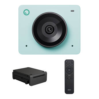 OBSBOT Meet SE AI-Powered Webcam with Essentials+ Kit (Aurora Green)