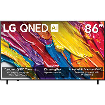 LG QNED AI QNED82A 86" 4K HDR Smart LED TV