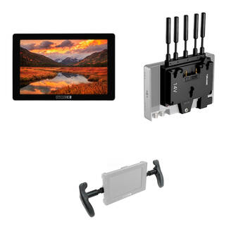 SmallHD Cine 7 Monitor with Bolt 6 Monitor Module 1500 RX Kit (Gold Mount)