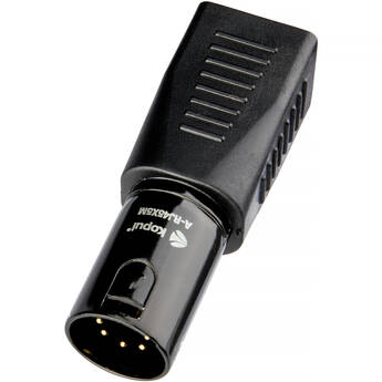Kopul 5-Pin XLR Male to RJ45 Adapter (4-Pack)