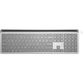 X9 Performance Full-Size Rechargeable Backlit Bluetooth Keyboard (Silver)