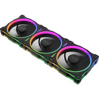 ASUS TUF Gaming TR120 ARGB PWM Fan (Black, 3-Pack)