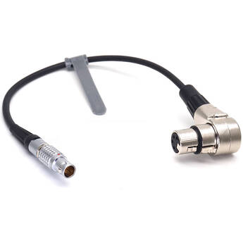 DigitalFoto Solution Limited ARRI TRINITY 4-Pin Male Straight to Right-Angle 4-Pin XLR Female Power Cable