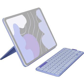 Logitech Flip Folio for 13" iPad Air/Pro (Lilac)