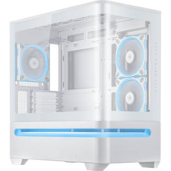 ASUS Prime AP202 ARGB Micro-ATX Case (White)