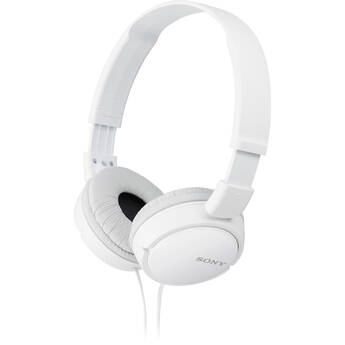 Sony MDR-ZX110 On-Ear Headphones (White)