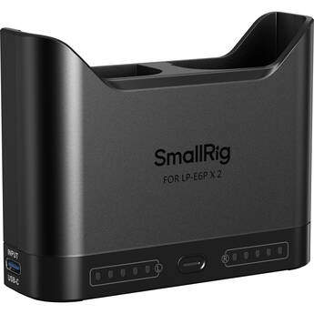 SmallRig LP-E6P Camera Battery Double Bay Charger
