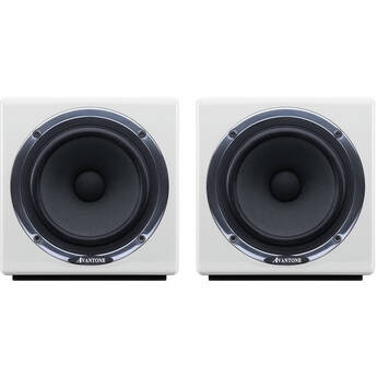 Avantone Pro Active MixCube Powered Full-Range Mini Reference Monitors (Pair, White)
