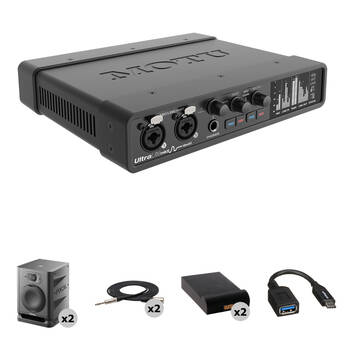 MOTU UltraLite-mk5 USB-C Audio/MIDI Interface with Mixing Kit