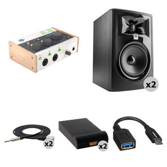 Universal Audio Volt 276 Portable 2x2 USB-C Audio/MIDI Interface with Mixing Kit