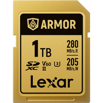 Lexar 1TB ARMOR GOLD UHS-II SDXC Memory Card