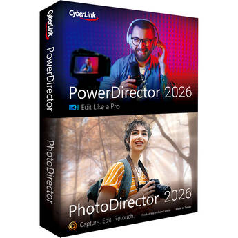 CyberLink PowerDirector and PhotoDirector 2026
