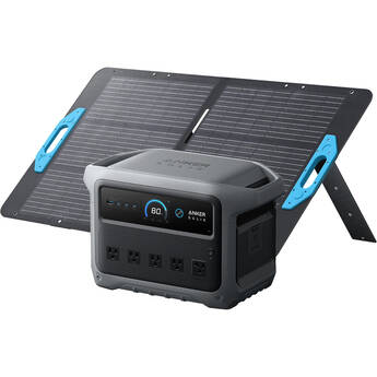 Anker Solix C1000 Gen2 Portable Power Station with 100W Solar Panel Bundle
