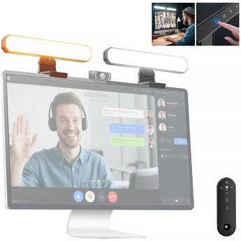 Neewer BASICS L10 Bi-Color Dual-Monitor Light Bar with Stand (2-Pack)