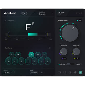 Antares Audio Technologies AutoTune 2026 Vocal Pitch-Correction Plug-In (Perpetual License)