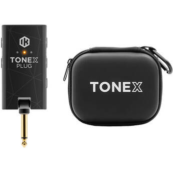 IK Multimedia TONEX Plug In-Line Headphone Amplifier and Soft Case Bundle