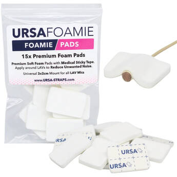 Remote Audio URSA Foamie Pad (White, 15-Pack)