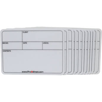 ProX Tour Case Label Self Adhesive Sticker (7 x 5" , 12-Pack)