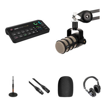 RODE RODECaster Video S All-in-One Production Console Podcasting Kit