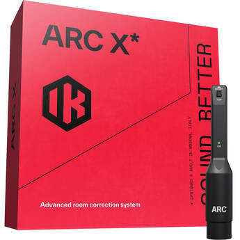 IK Multimedia ARC X Room Correction and Monitoring System with Measurement Mic