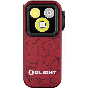Olight Oclip Pro Rechargeable Clip-On Light (Molten Lava)