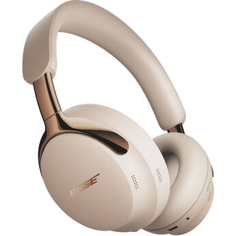 Bose QuietComfort Ultra Wireless Noise Canceling Over-Ear Headphones (Driftwood Sand, 2nd Gen)