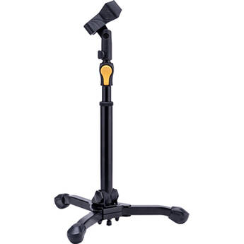 HERCULES Stands Tabletop Mic Stand with Tripod Base