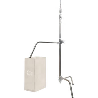 CineGearFactory Sliding Leg C-Stand (20", Silver)