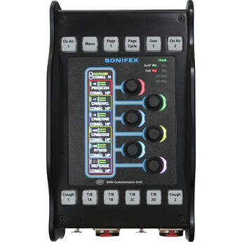 Sonifex AVN-CU2-RAV Configurable Ravenna/AES67 Commentary Unit for 2 Commentators
