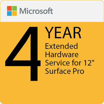 Microsoft 4-Year Extended Hardware Service for 12" Surface Pro