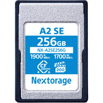 Nextorage 256GB NX-A2SE CFexpress 4.0 Type A Memory Card