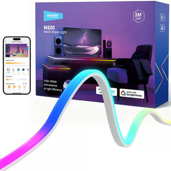 Neewer NS01 RGB Neon LED Light Strip (9.8')