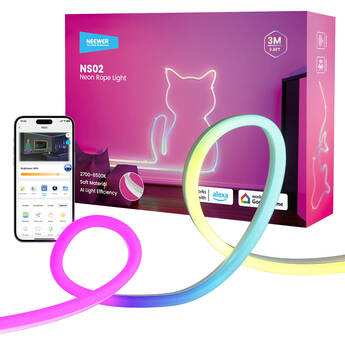 Neewer NS02 RGB Neon LED Light Strip (9.8')